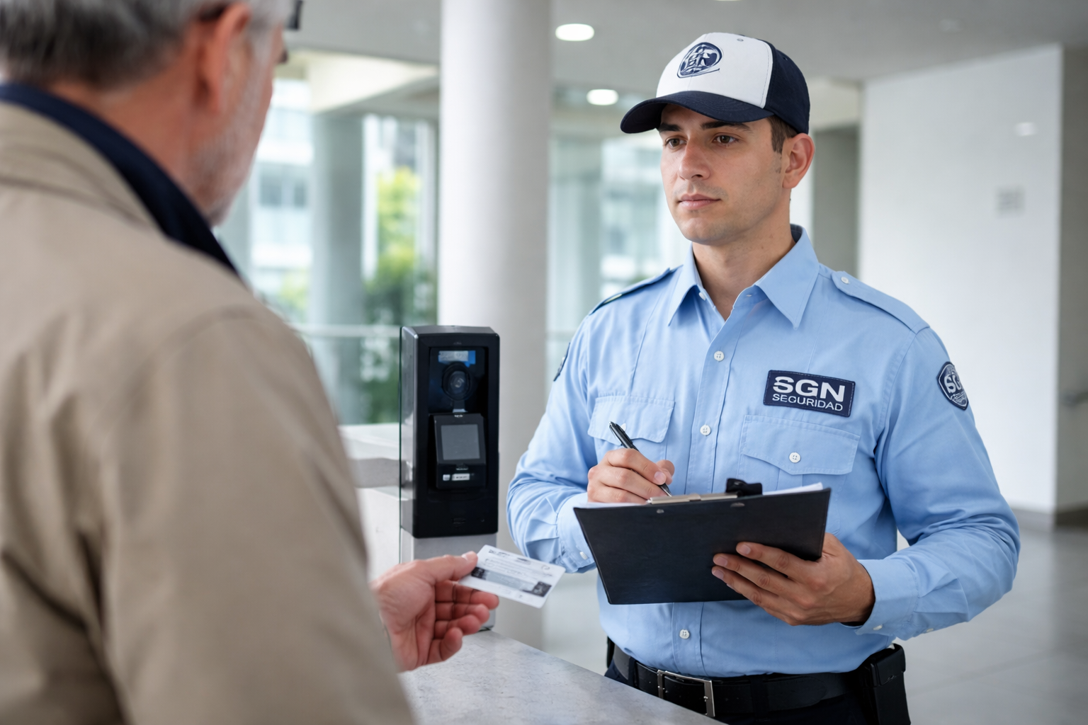 Control de accesos en edificio